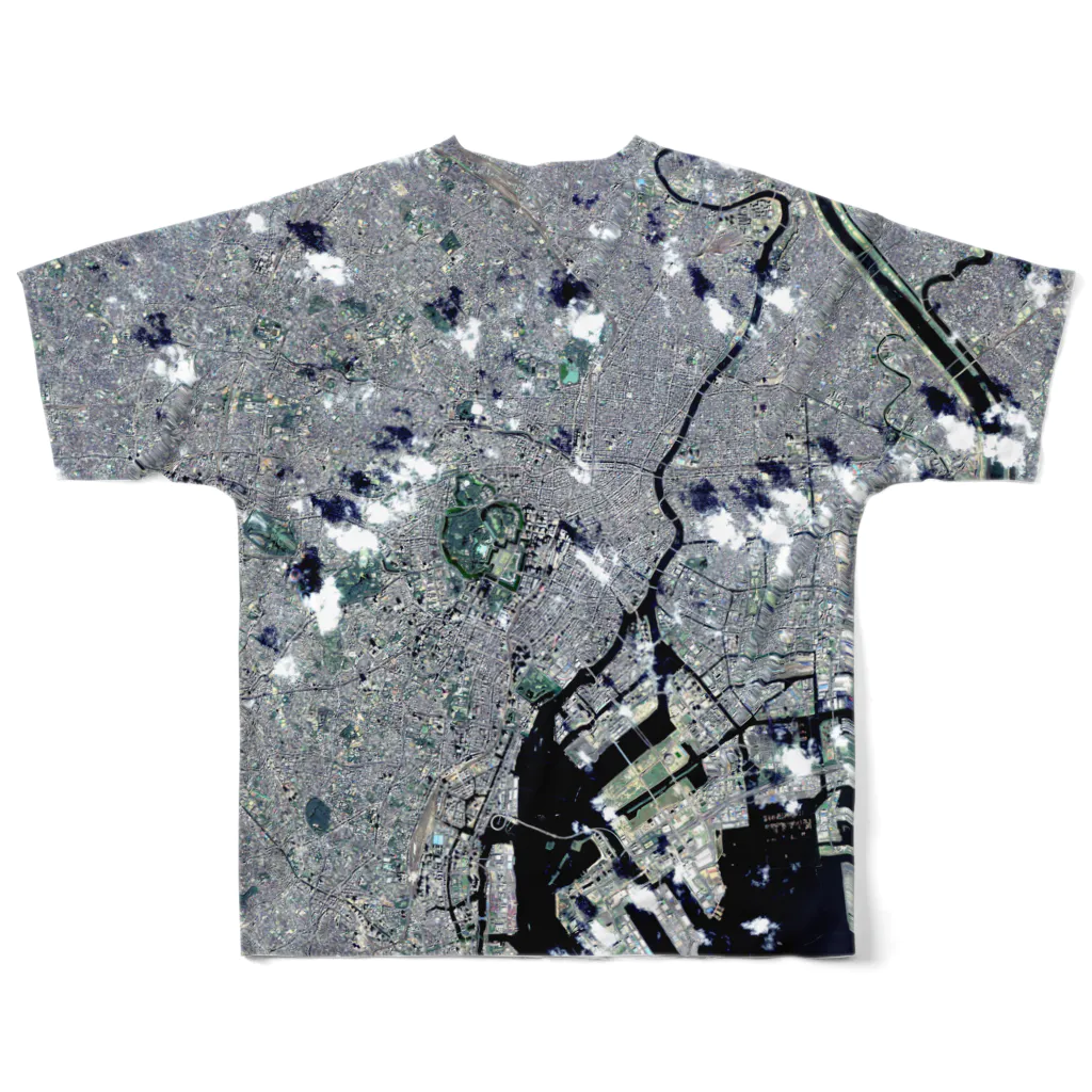 WEAR YOU AREの東京都 千代田区 Tシャツ 両面 All-Over Print T-Shirt :back