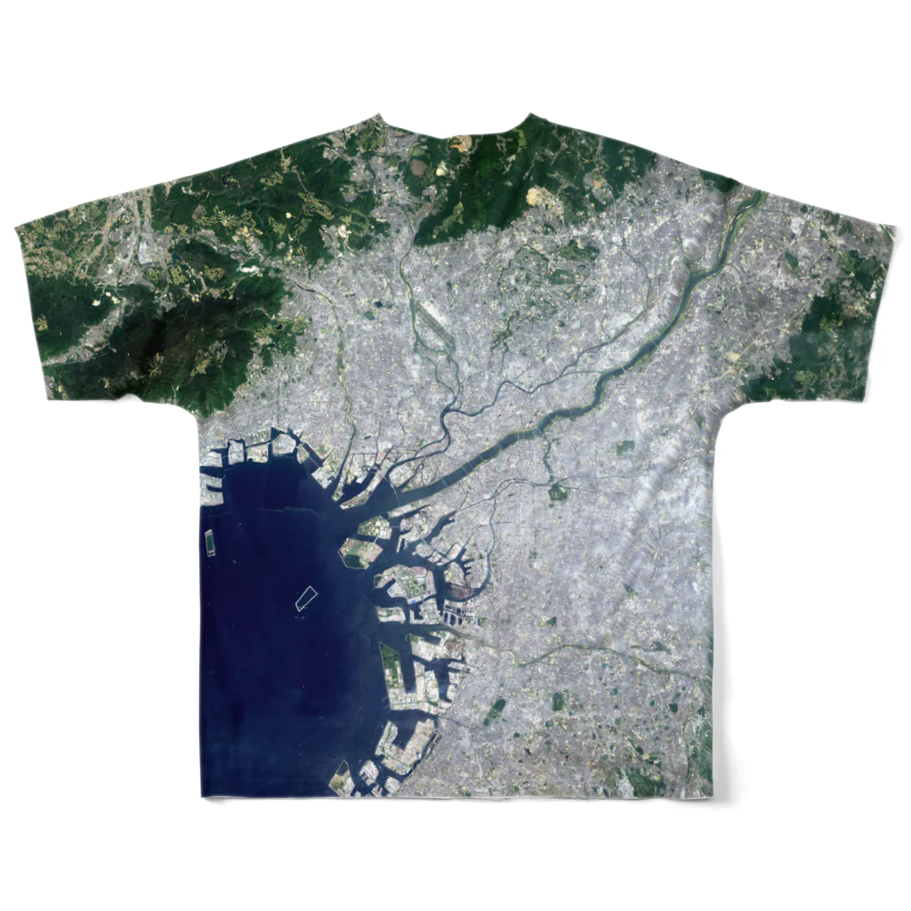 WEAR YOU AREの大阪府 大阪市 Tシャツ 両面 フルグラフィックTシャツの背面