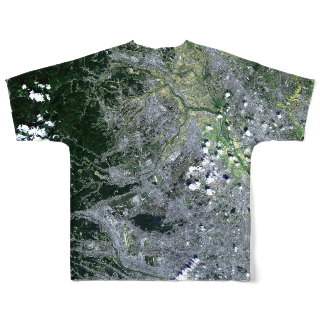 WEAR YOU AREの埼玉県 狭山市 Tシャツ 両面 All-Over Print T-Shirt :back