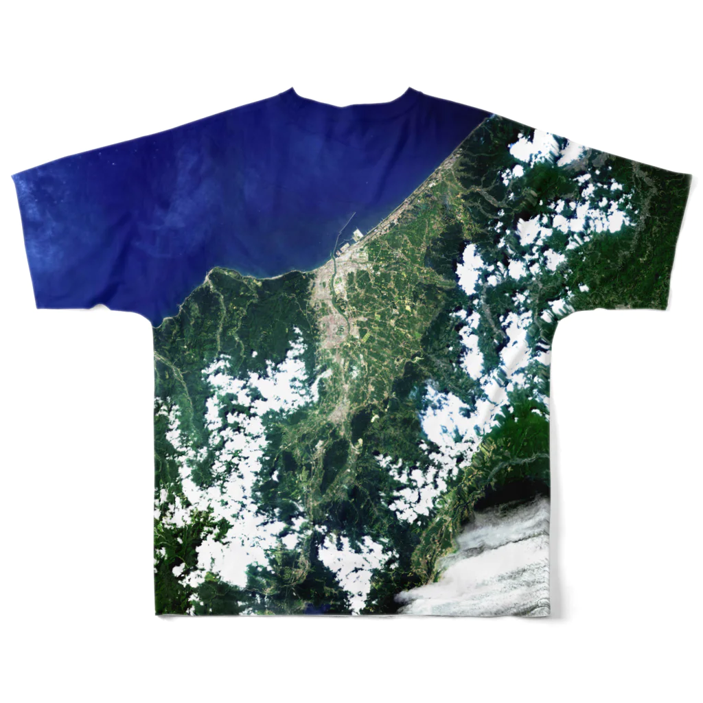 WEAR YOU AREの新潟県 上越市 Tシャツ 両面 フルグラフィックTシャツの背面