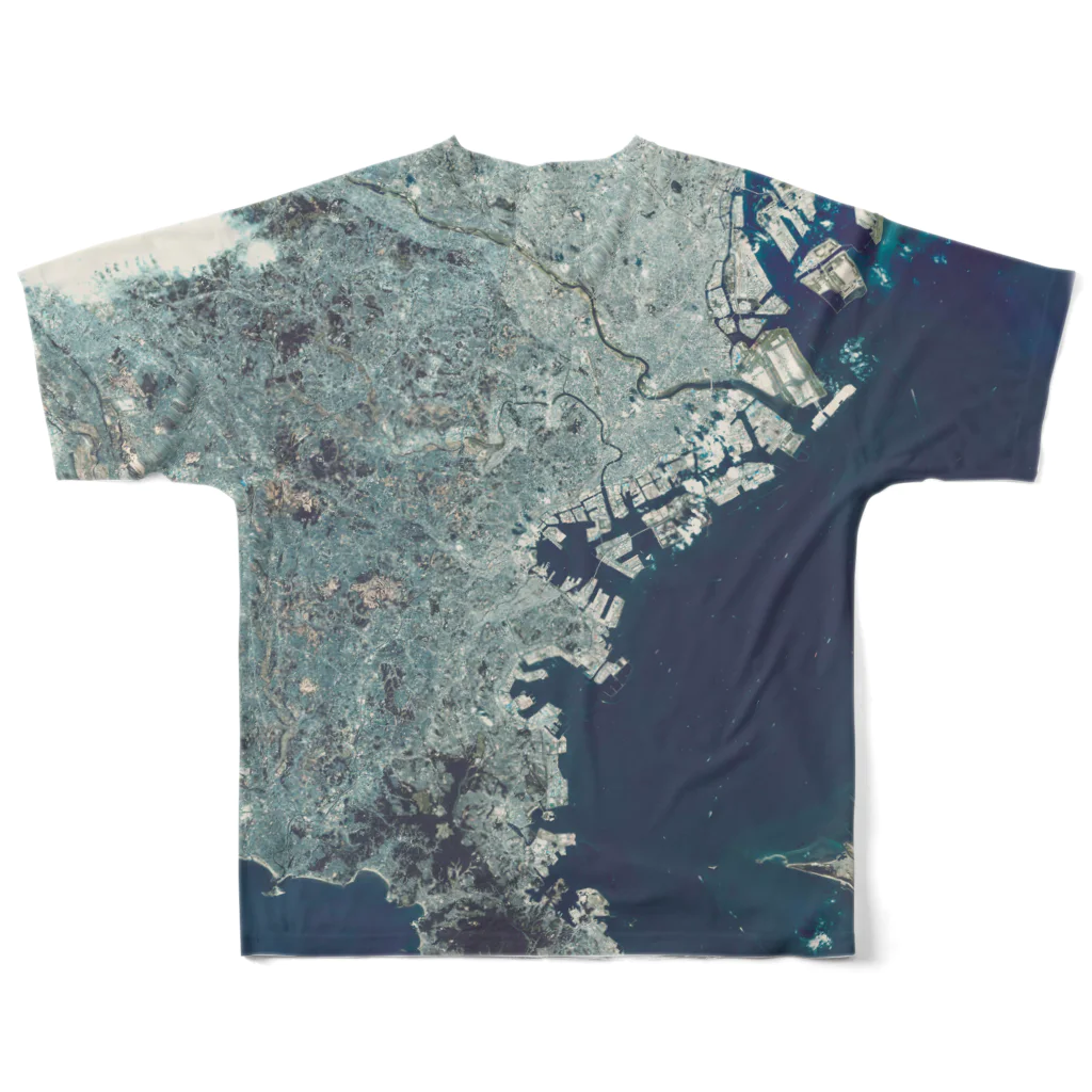 WEAR YOU AREの神奈川県 横浜市 Tシャツ 両面 All-Over Print T-Shirt :back