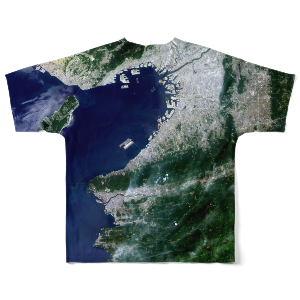 WEAR YOU AREの奈良県 五條市 Tシャツ 両面 フルグラフィックTシャツの背面