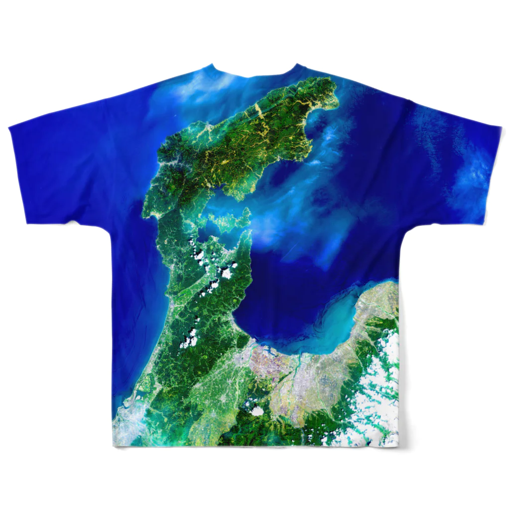 WEAR YOU AREの石川県 七尾市 Tシャツ 両面 フルグラフィックTシャツの背面