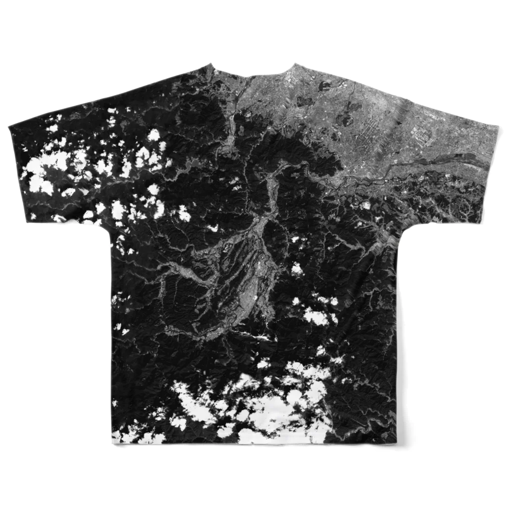 WEAR YOU AREの埼玉県 秩父市 Tシャツ 両面 All-Over Print T-Shirt :back