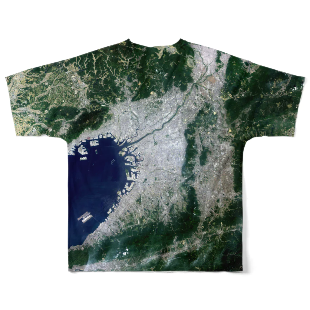 WEAR YOU AREの大阪府 大阪市 Tシャツ 両面 フルグラフィックTシャツの背面