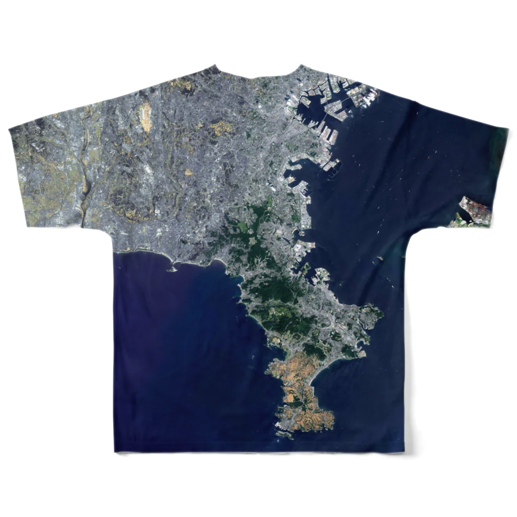 WEAR YOU AREの神奈川県 逗子市 Tシャツ 両面 フルグラフィックTシャツの背面