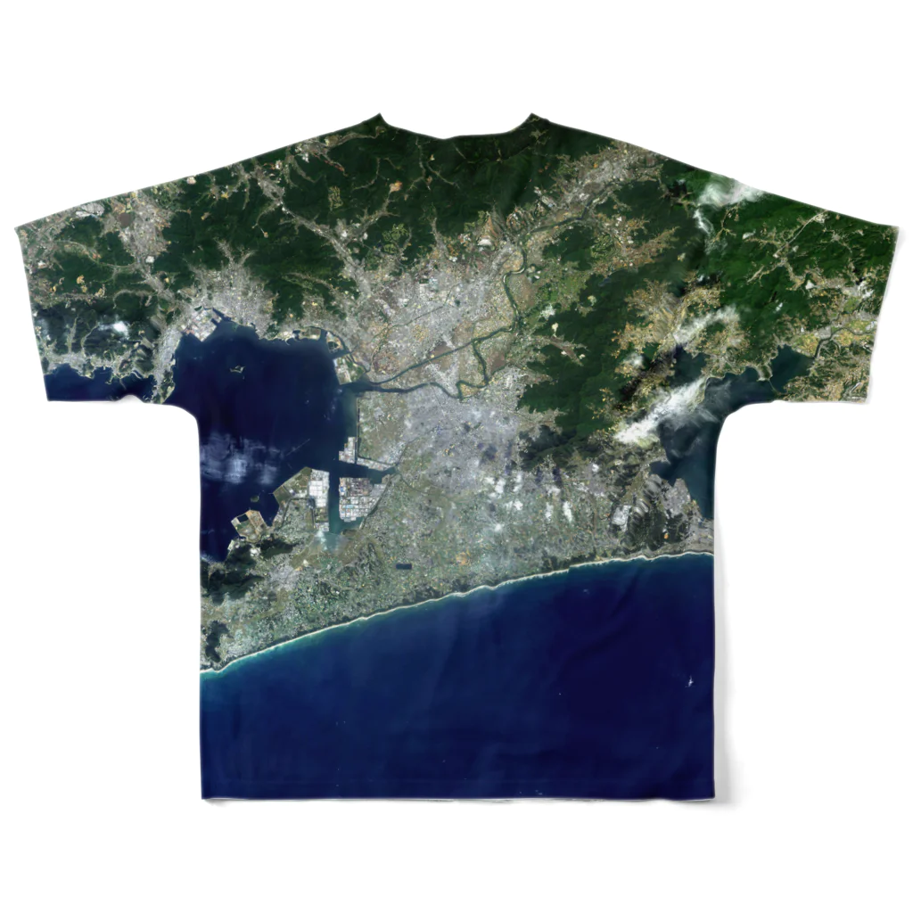 WEAR YOU AREの愛知県 豊橋市 Tシャツ 両面 フルグラフィックTシャツの背面