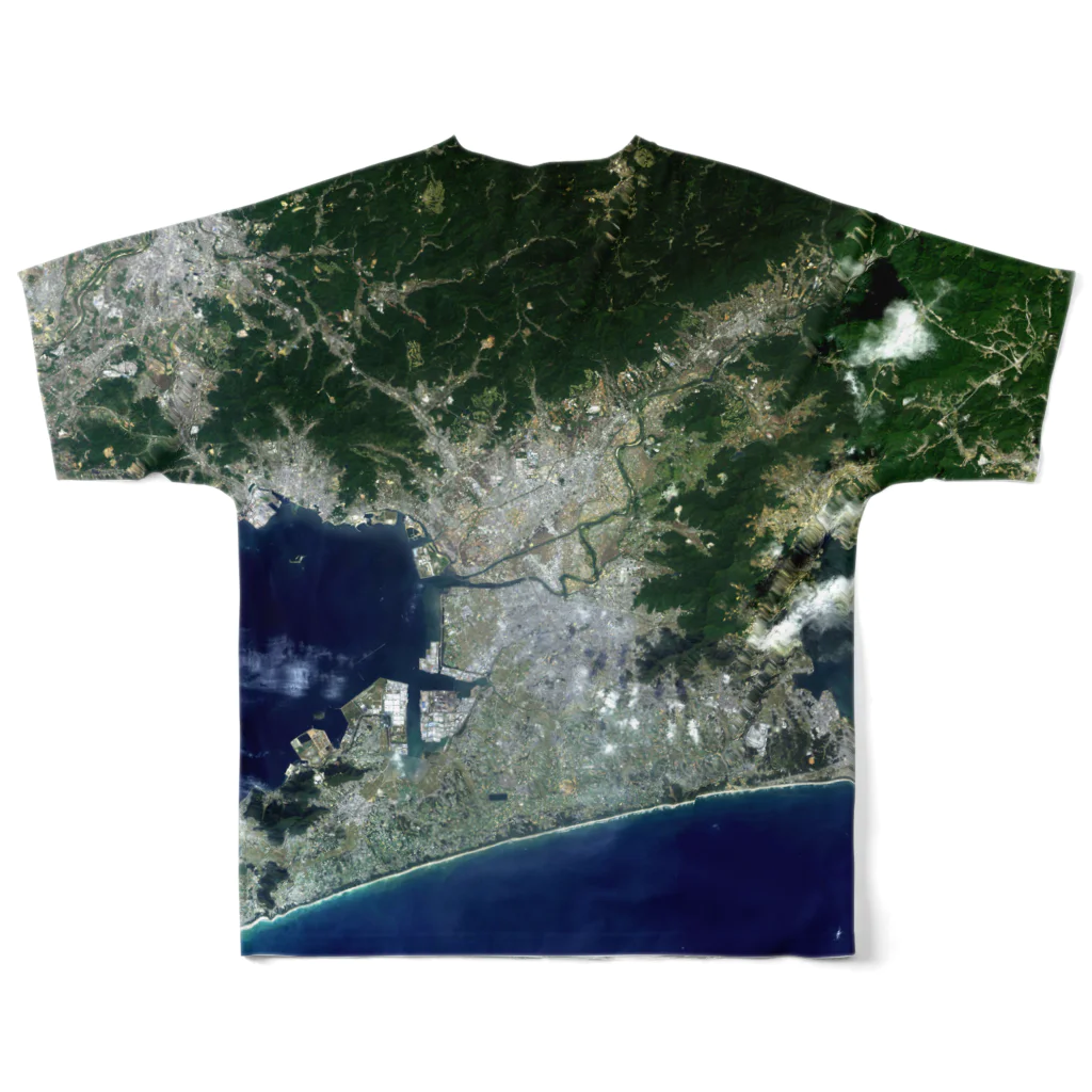 WEAR YOU AREの愛知県 豊橋市 Tシャツ 両面 フルグラフィックTシャツの背面