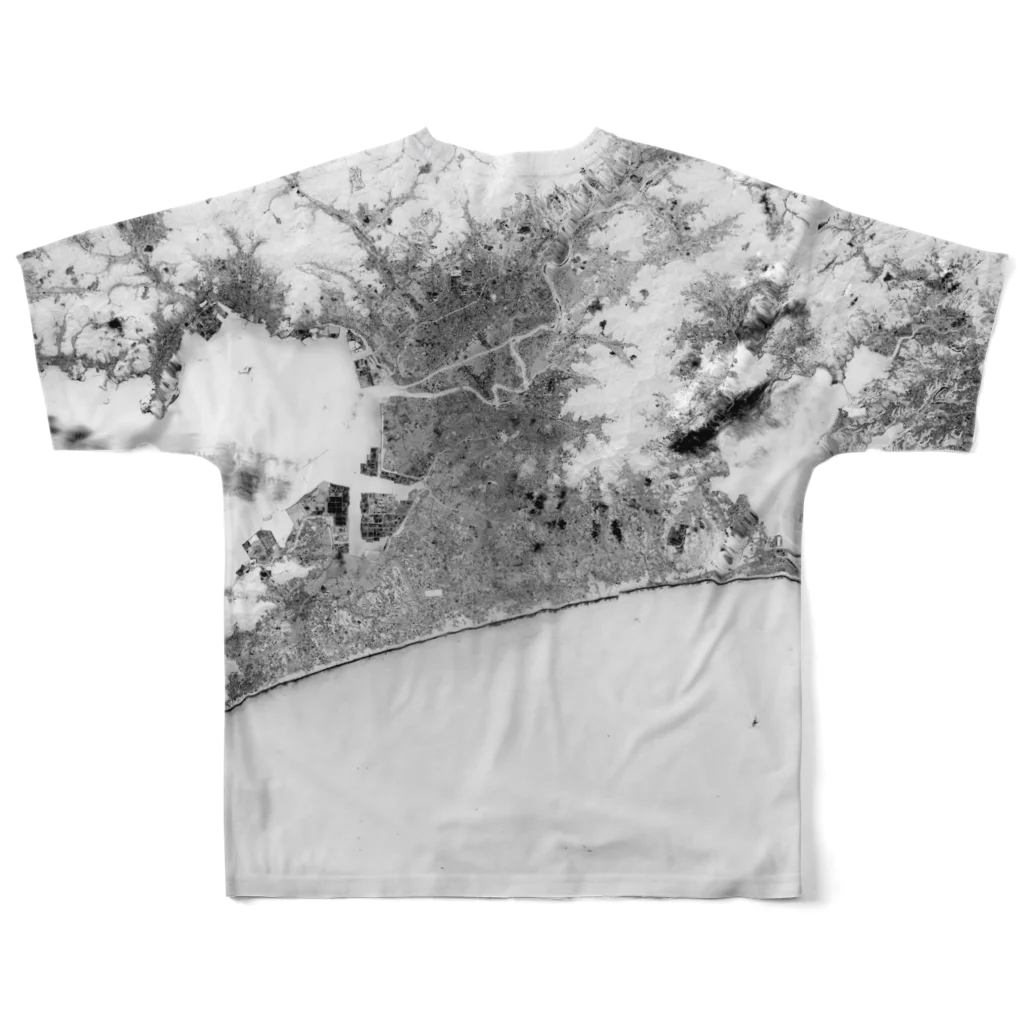 WEAR YOU AREの愛知県 豊橋市 Tシャツ 両面 All-Over Print T-Shirt :back