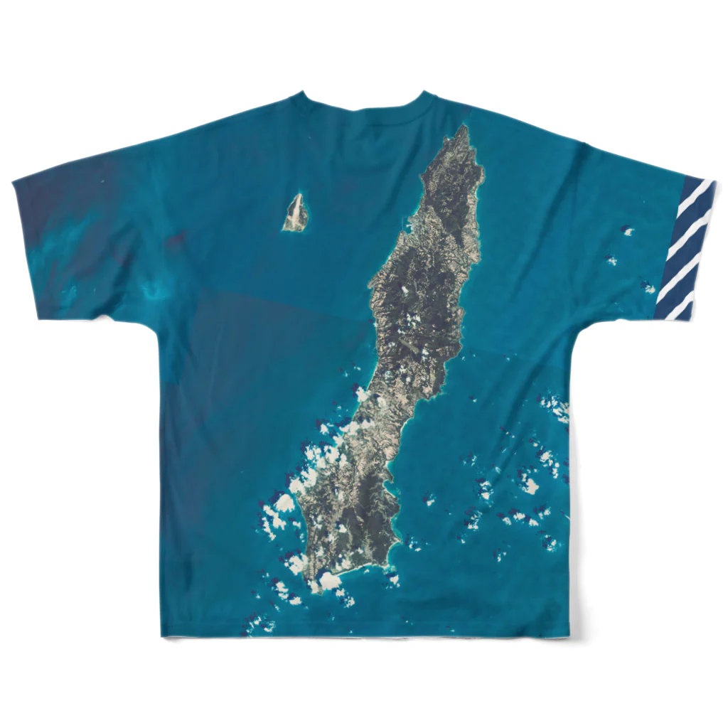 WEAR YOU AREの鹿児島県 熊毛郡 Tシャツ 両面 フルグラフィックTシャツの背面