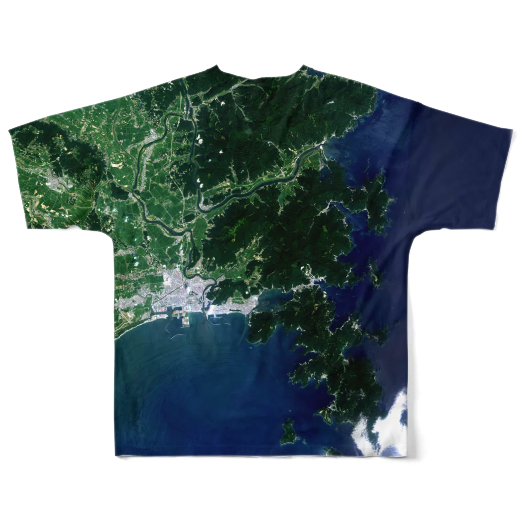 WEAR YOU AREの宮城県 石巻市 Tシャツ 両面 フルグラフィックTシャツの背面