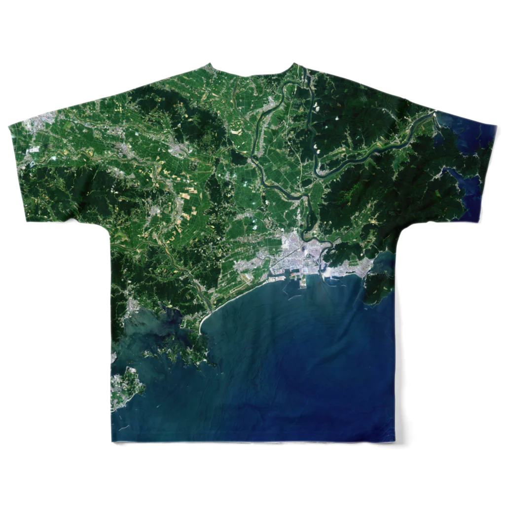 WEAR YOU AREの宮城県 東松島市 Tシャツ 両面 フルグラフィックTシャツの背面