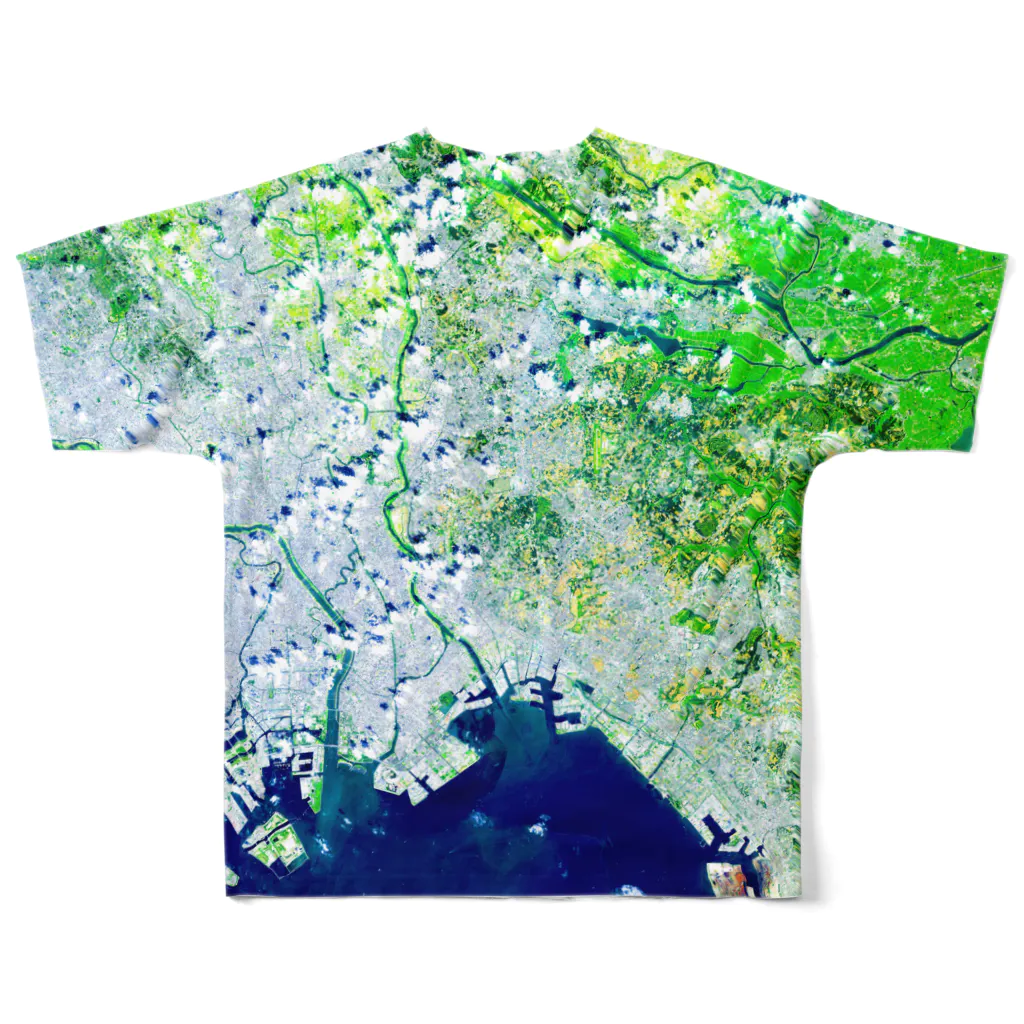 WEAR YOU AREの千葉県 市川市 Tシャツ 両面 All-Over Print T-Shirt :back