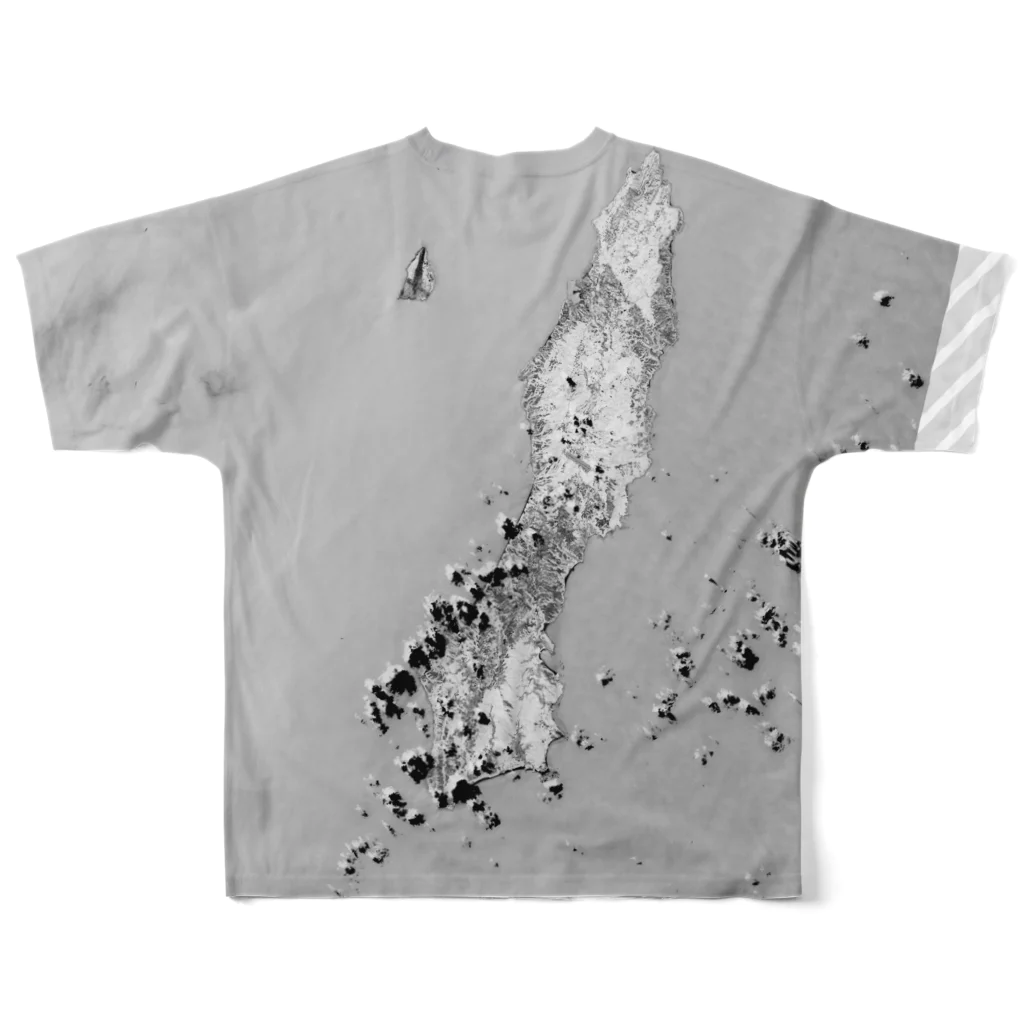 WEAR YOU AREの鹿児島県 熊毛郡 Tシャツ 両面 All-Over Print T-Shirt :back