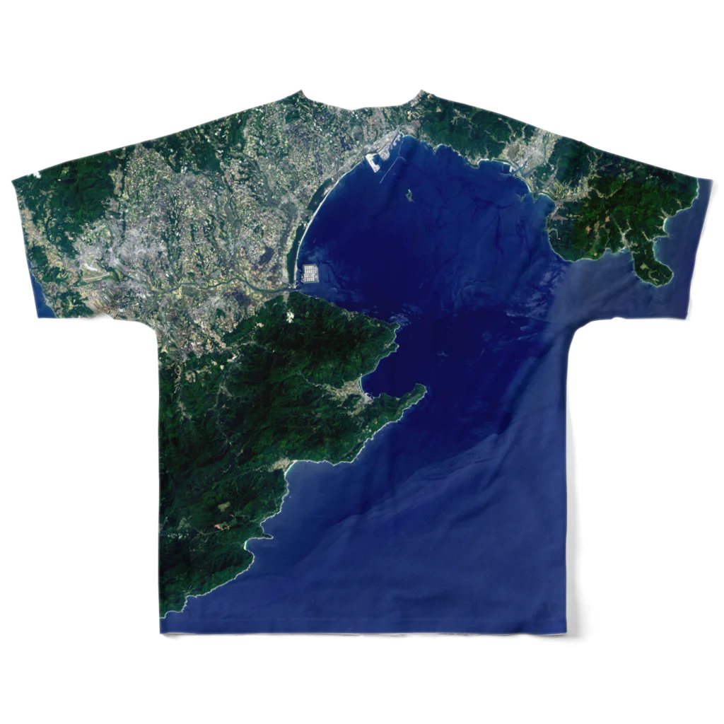 WEAR YOU AREの鹿児島県 肝属郡 Tシャツ 両面 フルグラフィックTシャツの背面