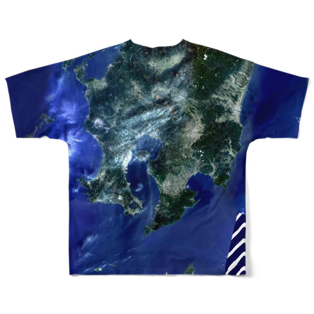 WEAR YOU AREの鹿児島県 垂水市 Tシャツ 両面 フルグラフィックTシャツの背面