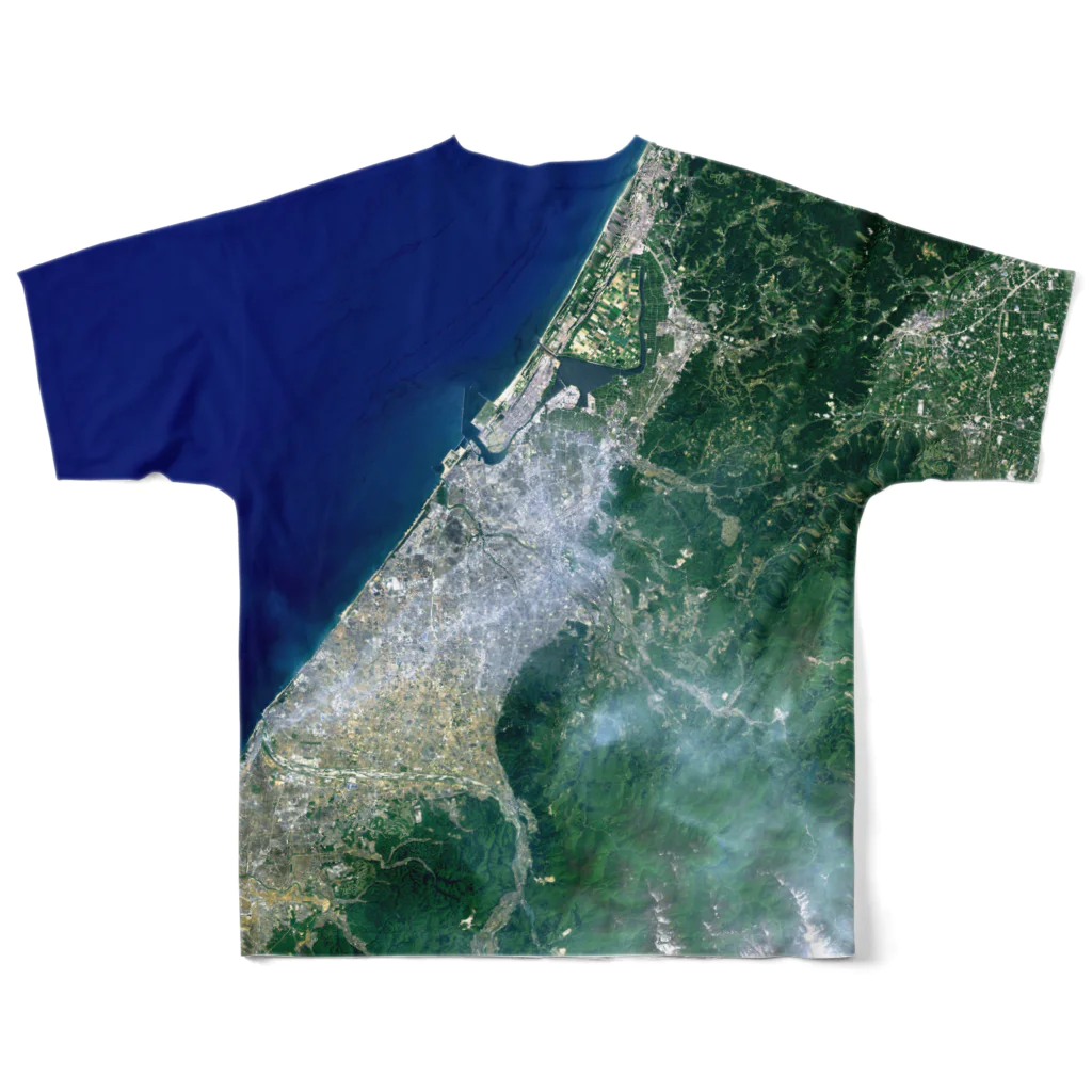 WEAR YOU AREの石川県 金沢市 Tシャツ 両面 フルグラフィックTシャツの背面