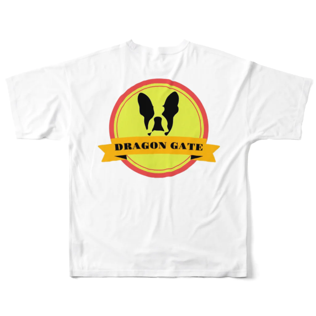 dragongateのDRAGON GATE goods フルグラフィックTシャツの背面