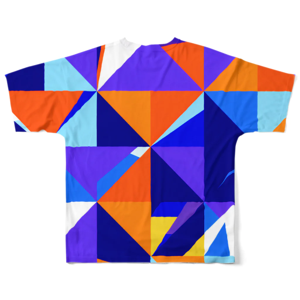 orangeandblueのStylish４ All-Over Print T-Shirt :back