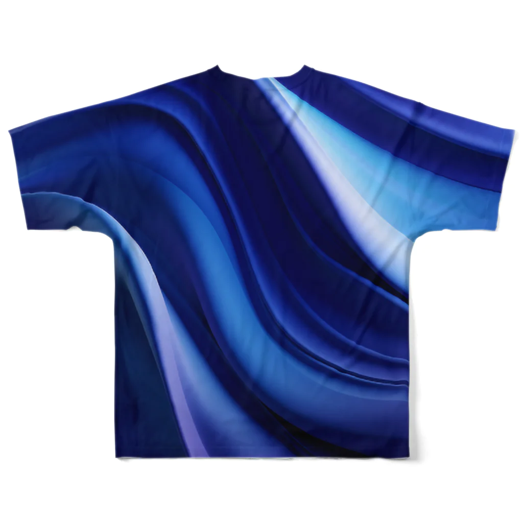 orangeandblueのElegant３ フルグラフィックTシャツの背面