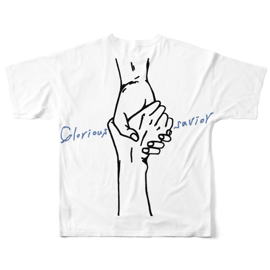 RomariaのGlorious savior All-Over Print T-Shirt :back