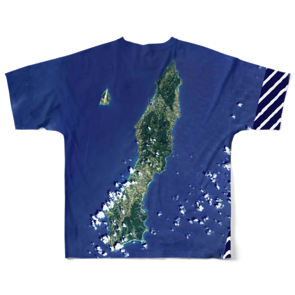 WEAR YOU AREの鹿児島県 熊毛郡 Tシャツ 両面 フルグラフィックTシャツの背面