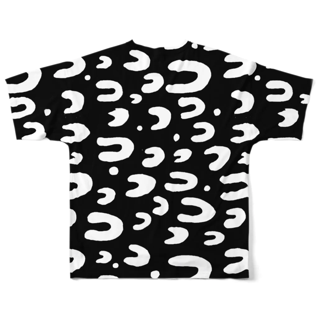 ゴータ・ワイのジャガー　(前後２面プリント)  All-Over Print T-Shirt :back