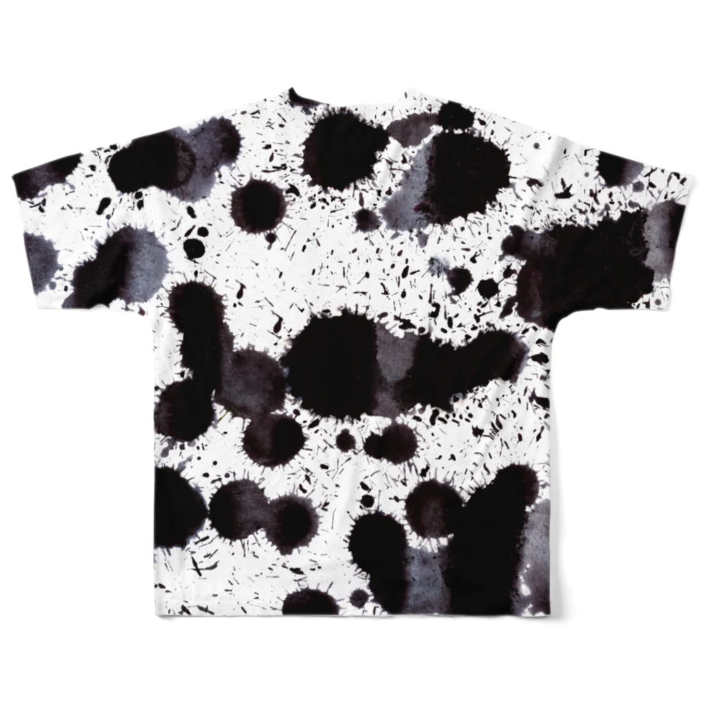 gungunのpigment_black_06 All-Over Print T-Shirt :back