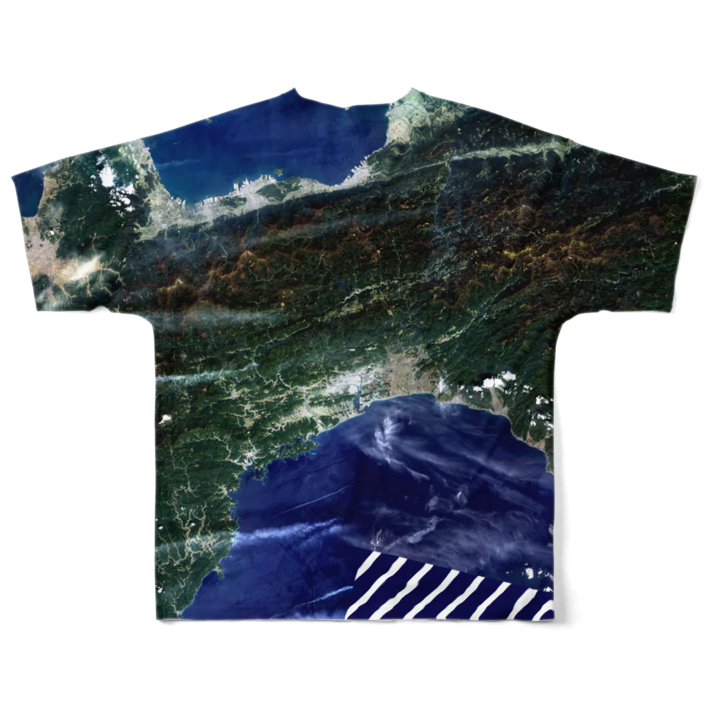 WEAR YOU AREの高知県 高知市 Tシャツ 両面 フルグラフィックTシャツの背面