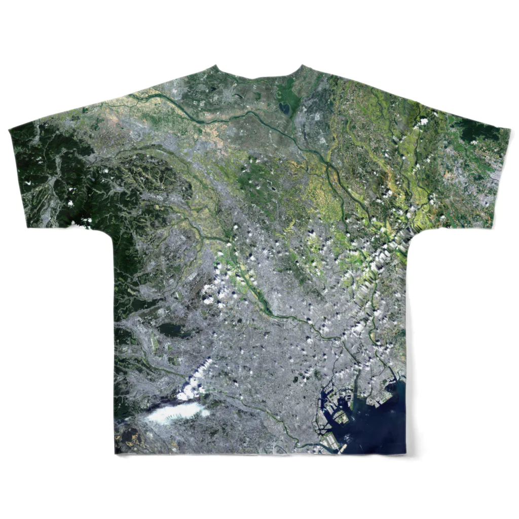 WEAR YOU AREの埼玉県 さいたま市 Tシャツ 両面 フルグラフィックTシャツの背面