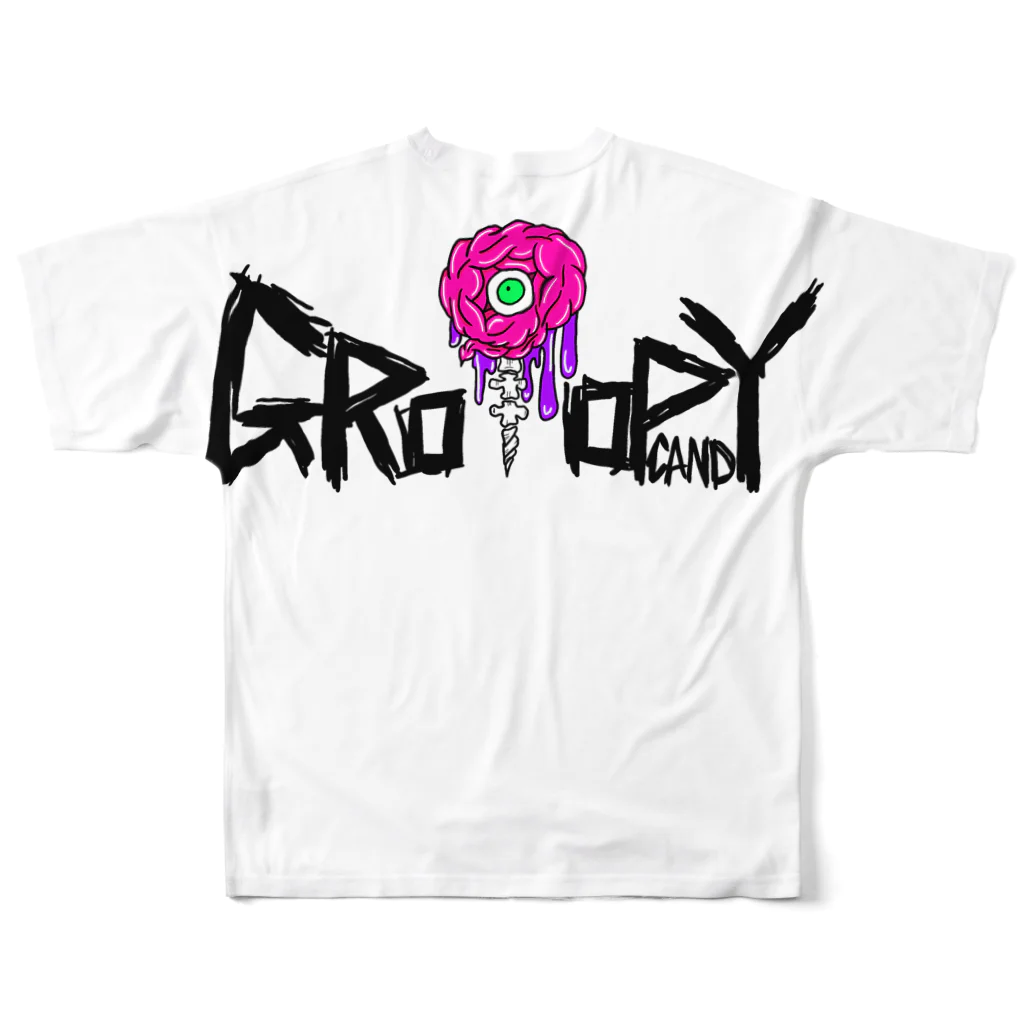 GroPopCandyの悪夢の住人 All-Over Print T-Shirt :back