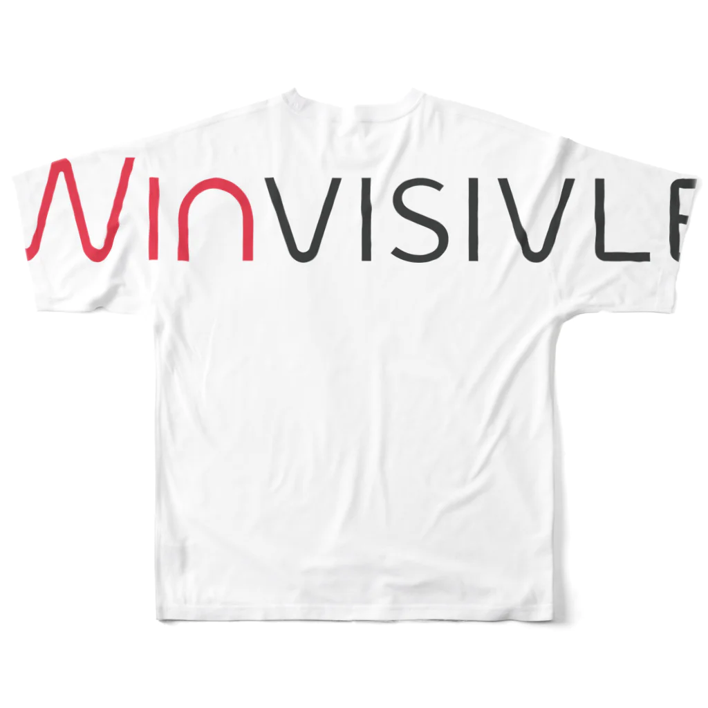 WinvisivleのWinvisivle_01 フルグラフィックTシャツの背面