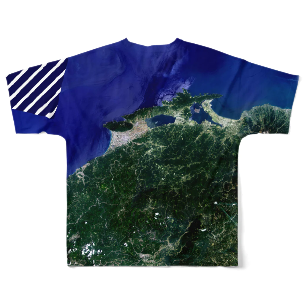 WEAR YOU AREの島根県 雲南市 Tシャツ 両面 フルグラフィックTシャツの背面