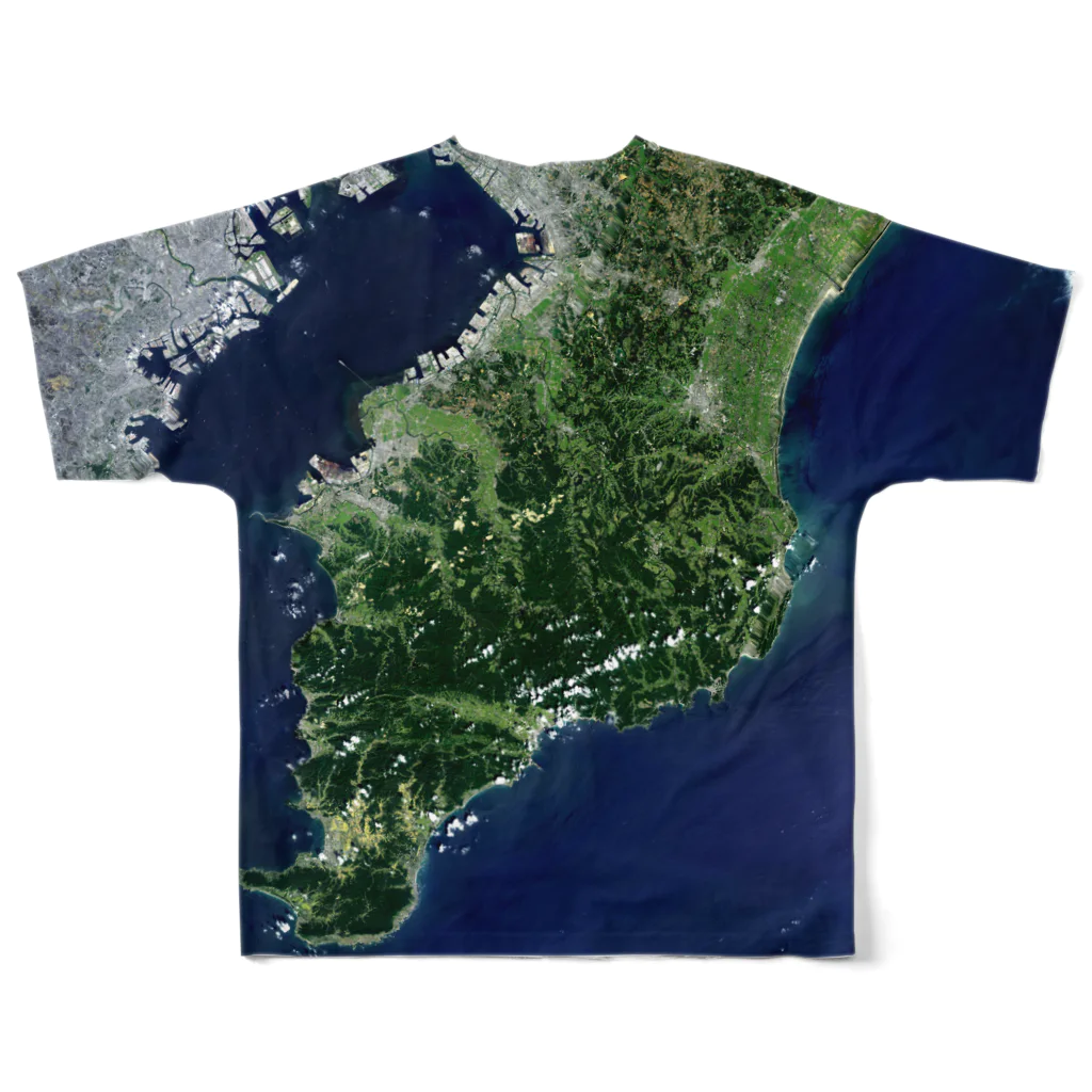 WEAR YOU AREの千葉県 市原市 Tシャツ 両面 フルグラフィックTシャツの背面