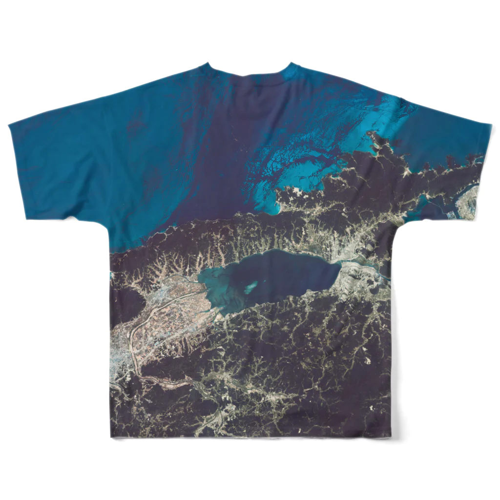 WEAR YOU AREの島根県 松江市 Tシャツ 両面 All-Over Print T-Shirt :back