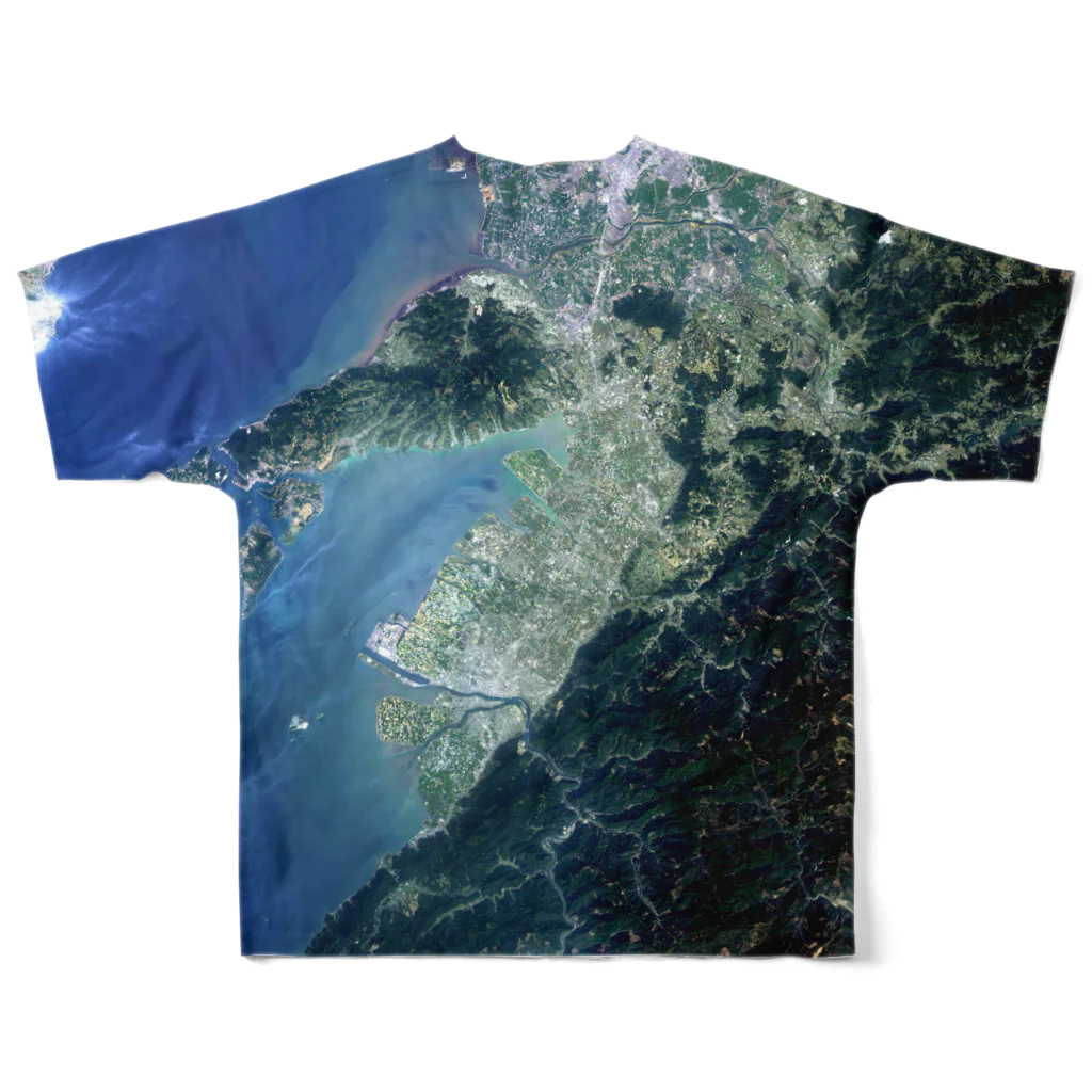 WEAR YOU AREの熊本県 八代市 Tシャツ 両面 フルグラフィックTシャツの背面