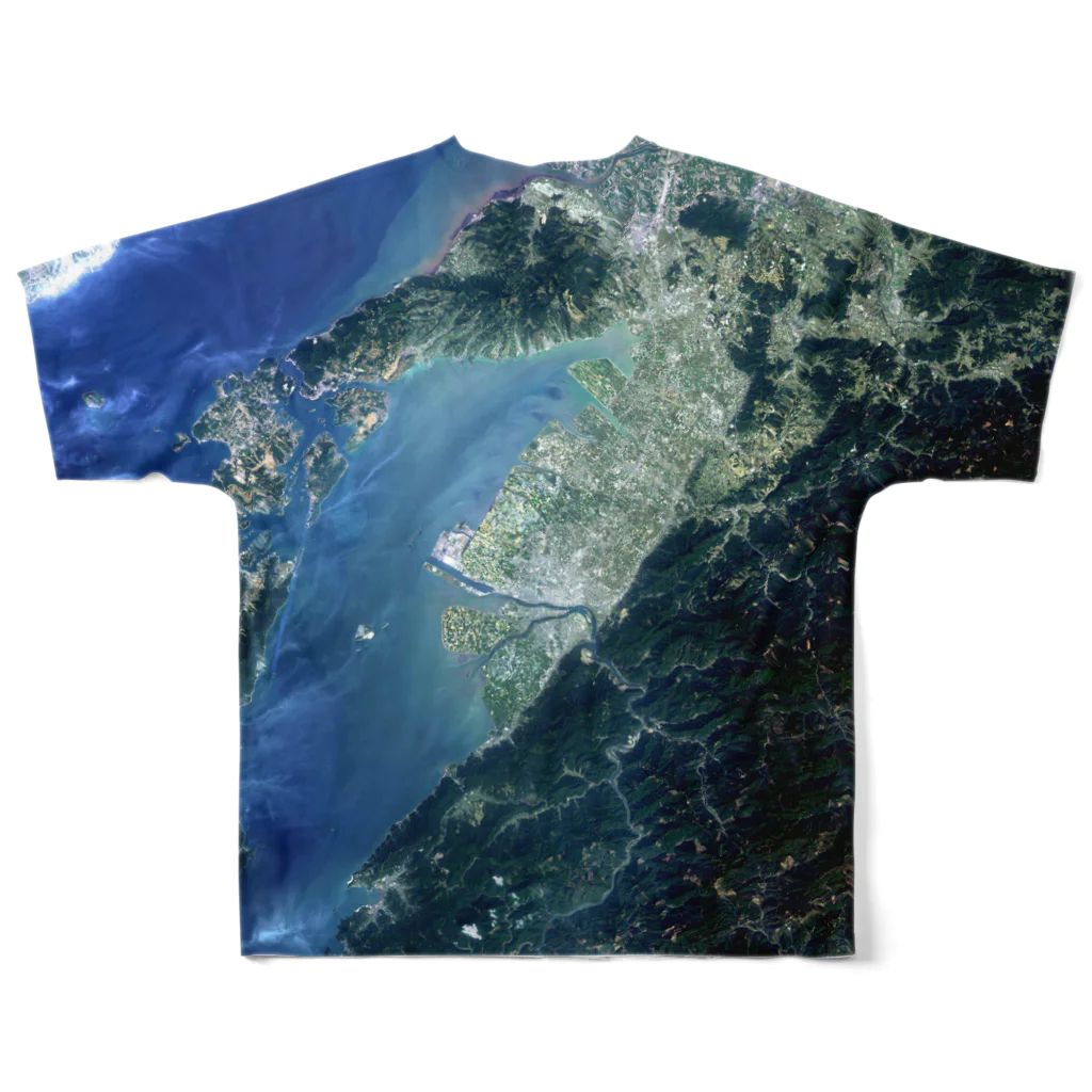 WEAR YOU AREの熊本県 八代市 Tシャツ 両面 フルグラフィックTシャツの背面