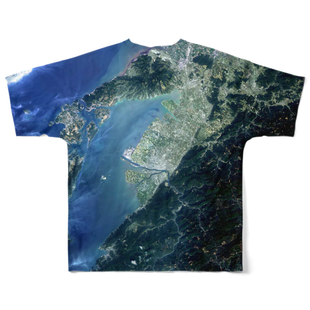 WEAR YOU AREの熊本県 八代市 Tシャツ 両面 フルグラフィックTシャツの背面