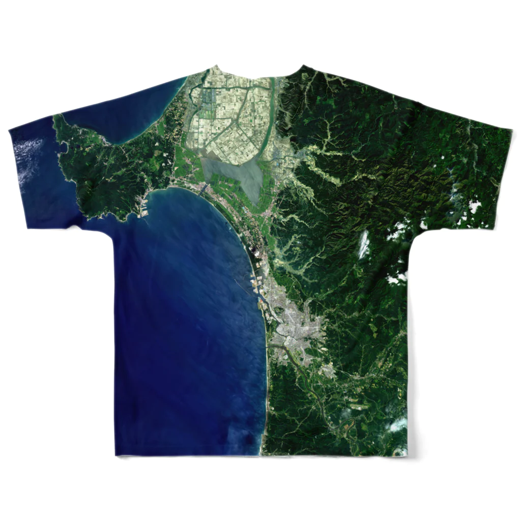 WEAR YOU AREの秋田県 秋田市 Tシャツ 両面 フルグラフィックTシャツの背面