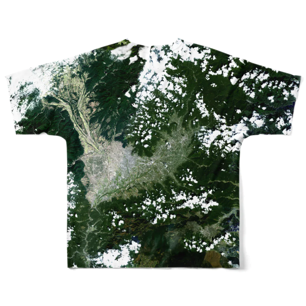 WEAR YOU AREの山梨県 笛吹市 Tシャツ 両面 フルグラフィックTシャツの背面