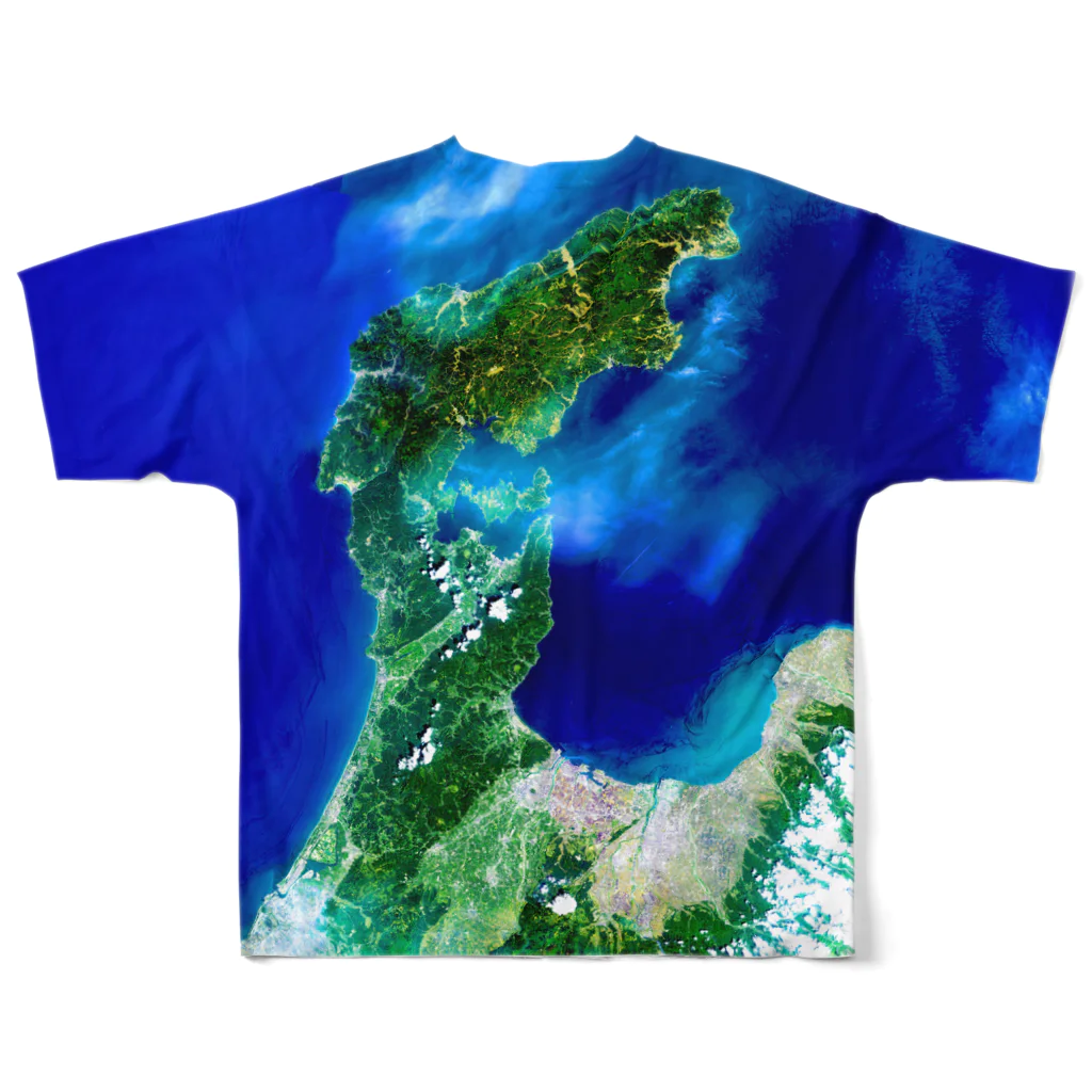 WEAR YOU AREの石川県 七尾市 Tシャツ 両面 フルグラフィックTシャツの背面