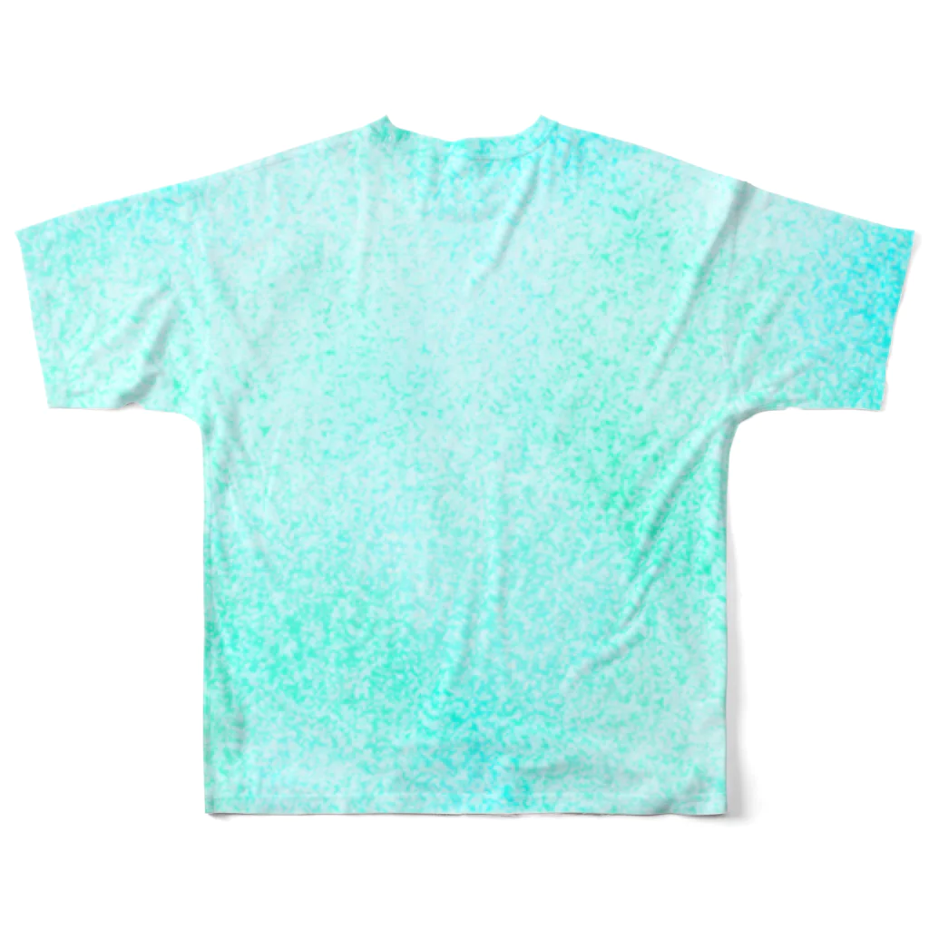 魚風商店の水辺の思い出 All-Over Print T-Shirt :back