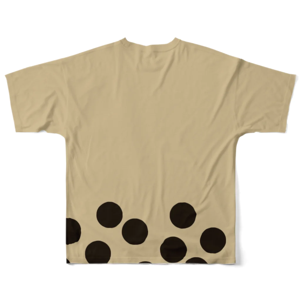 令和ベイビーのタピオカ All-Over Print T-Shirt :back