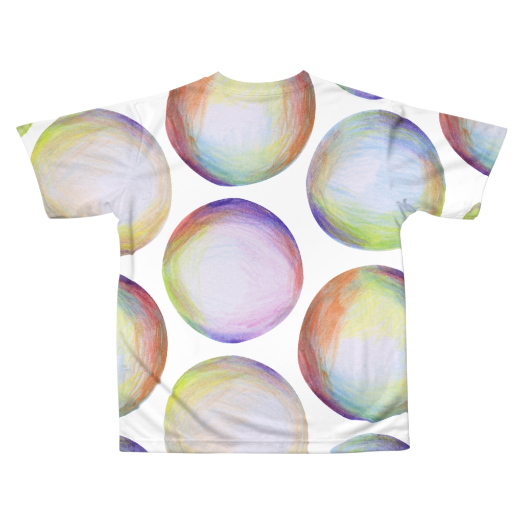 かわいい おしゃれ シャボン玉 シンプル All Over Print T Shirt By Motarou Ndblkd1gi1rcfqf Suzuri