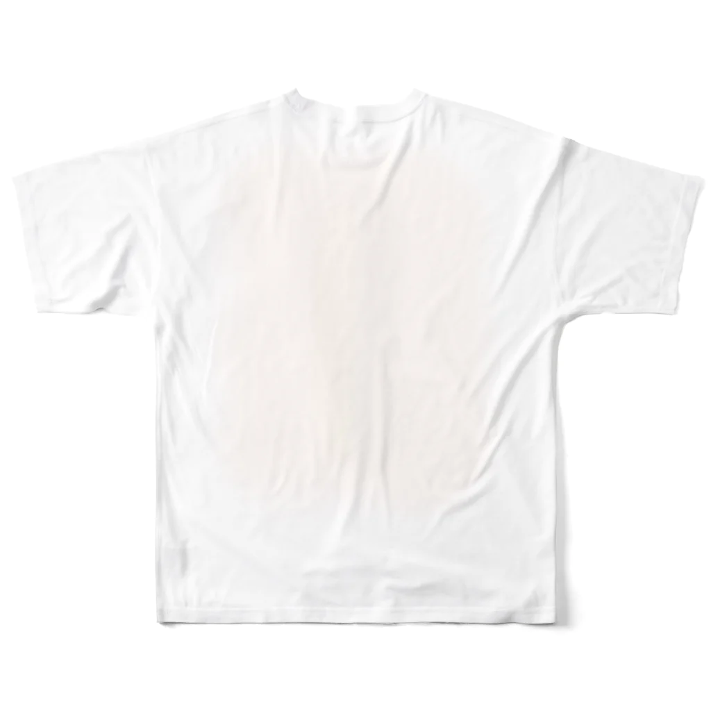 じゃすみんの筋肉がほしい〜胸腹背筋〜 All-Over Print T-Shirt :back