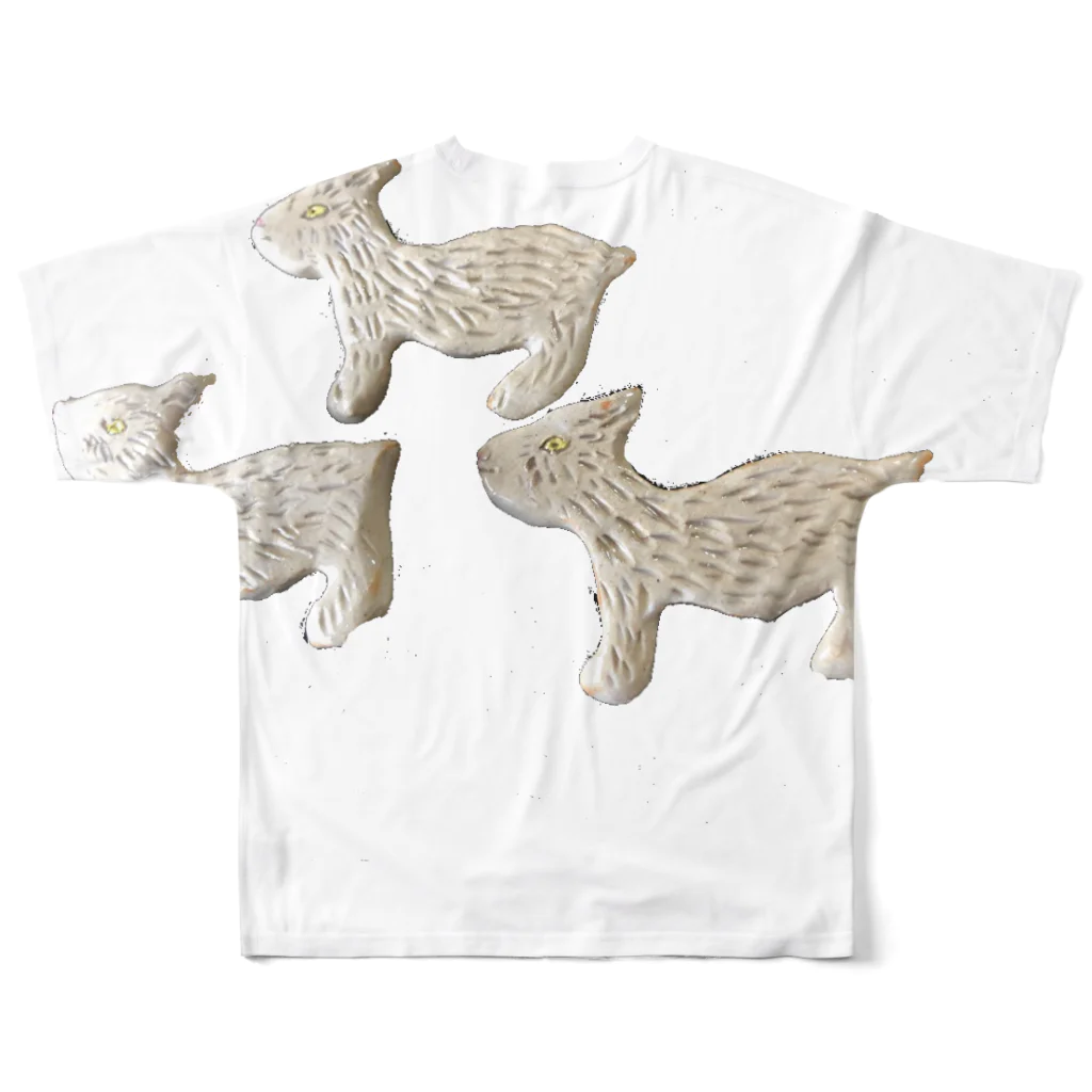 sugawara.no.utuwaの子ヤギ　 All-Over Print T-Shirt :back