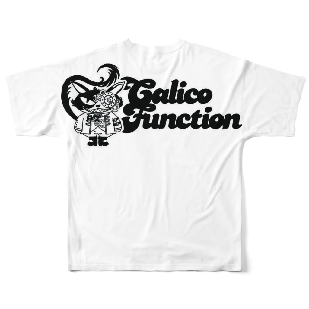 CalicoFunctionのCalico Function フルグラフィックTシャツの背面