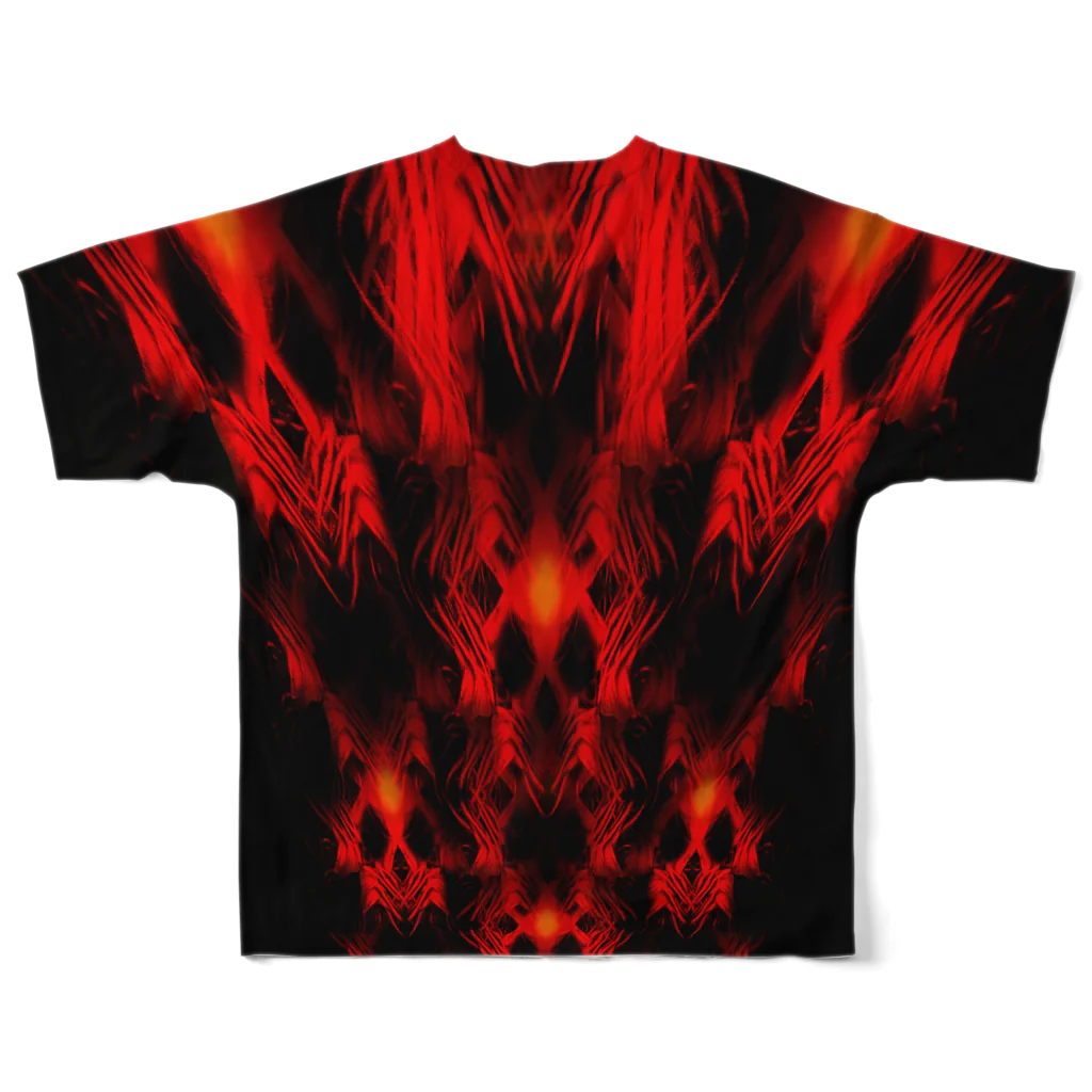  1st Shunzo's boutique の@exorcist  フルグラフィックTシャツの背面