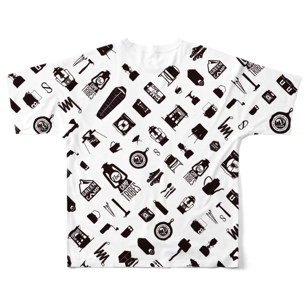 メガネのT11.1_Sumi All-Over Print T-Shirt :back
