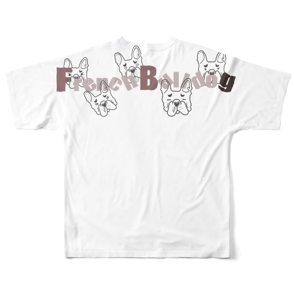 sabobuhiのフレブルT All-Over Print T-Shirt :back